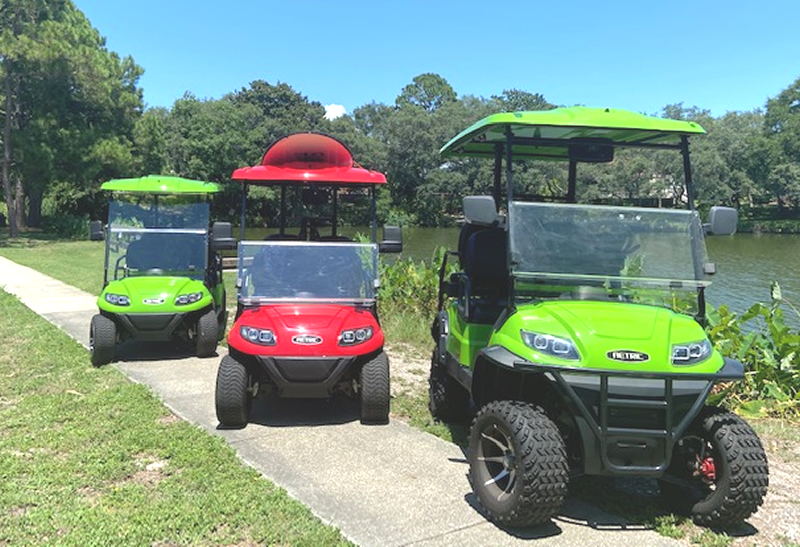When you partner with Destin Premium Golf Carts, you will get: